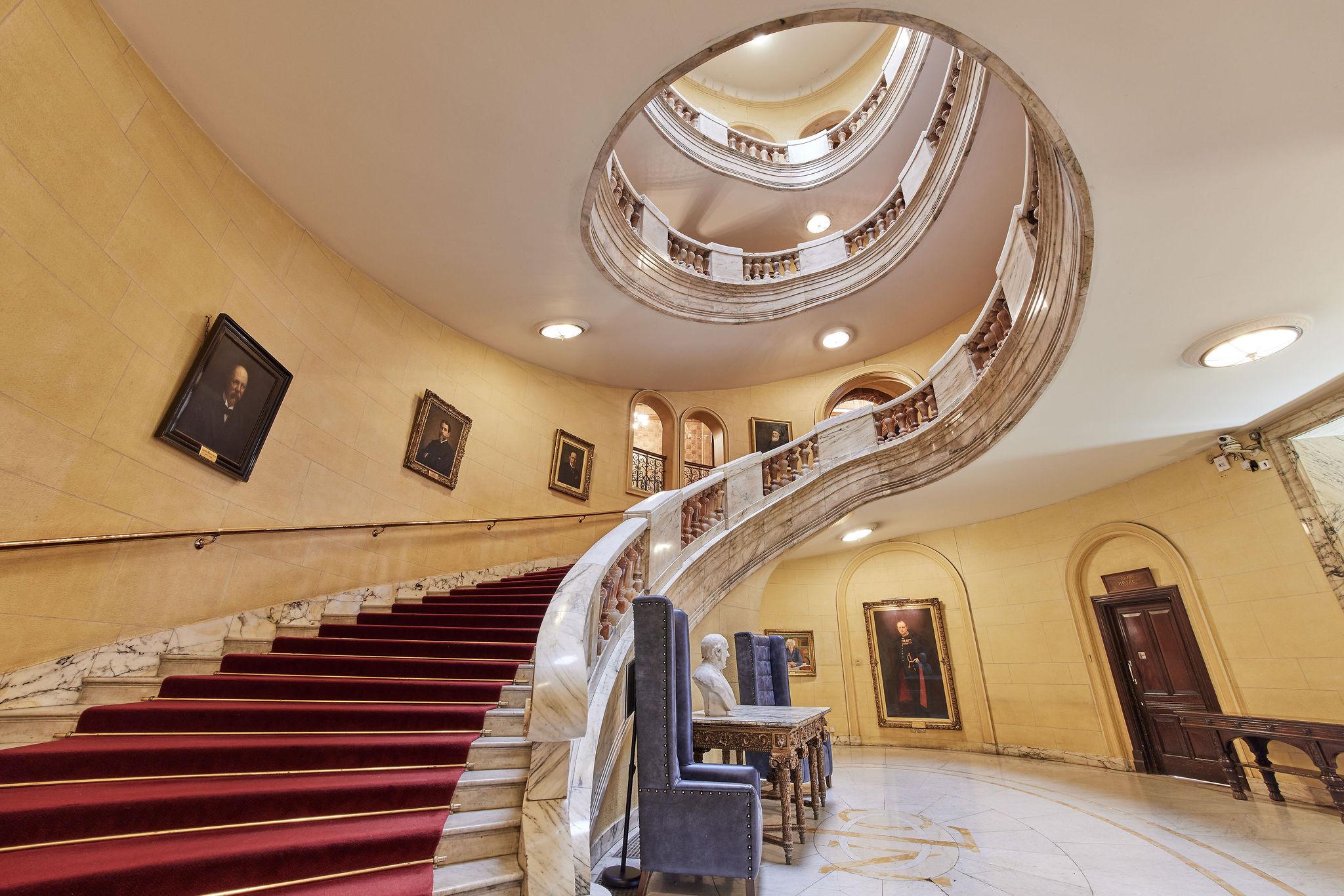 Exploring The Grand Staircase - The Royal Horseguards Hotel